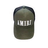 Amiri Hat Embroidered Mesh Adjustable Sun Hat